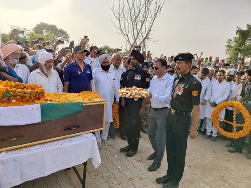 Sirsa's son Nishan Singh martyr