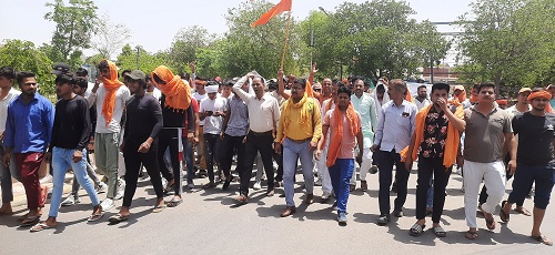 Hindu organizations and cow protectors took to the streets
