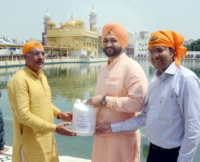 Holy Water Of Golden Temple