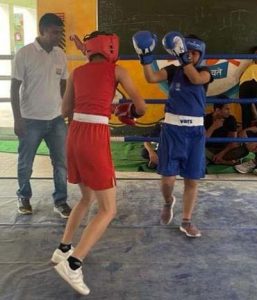 Boxing Trials at Shri Krishna School Mahendergarh