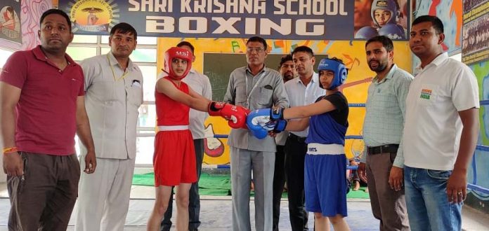 Boxing Trials at Shri Krishna School Mahendergarh