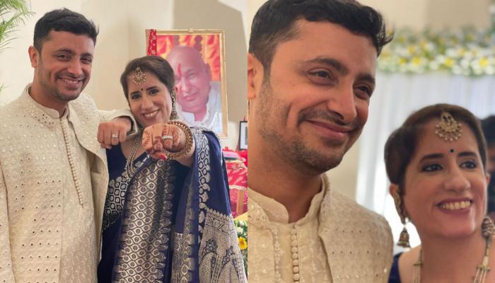 Guneet Monga and Sunny Kapoor Engagement Photos