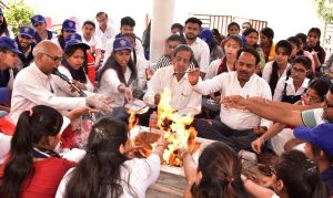 Hindu New Year at Arya PG College