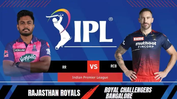 IPL 2022 13th Match RR vs RCB