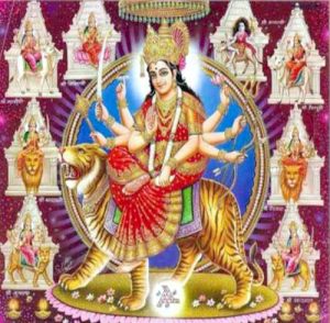 Maa Durga And Kanya Puja 