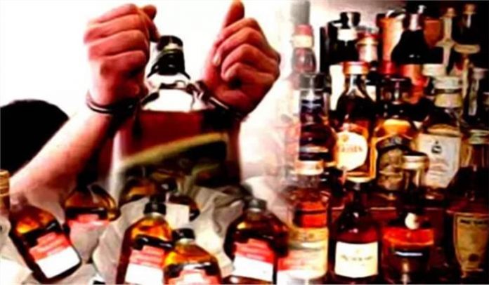 Accused Arrested With Illegal Liquor