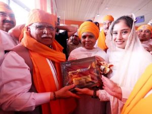 The Chief Minister tasted the langar in the celebration of Shri Guru Tegh Bahadur ji, also made 4 announcements