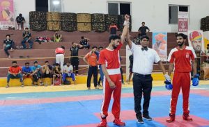Gold Medal in Kick Boxing Championship