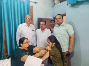 Health Checkup Camp and 46th Kovid Vaccination Camp