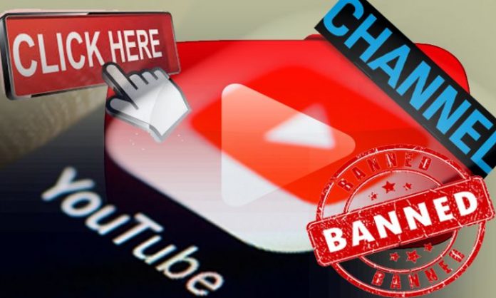 22 Youtube Channels Banned