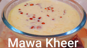 Mawa Kheer Recipe