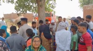 Huts Caught Fire In Shahabad Subdivision