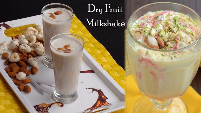 Dry Fruits Milk Shake