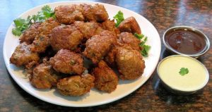 Fruity Pakoras And Samosas