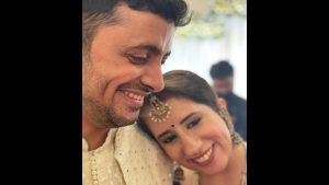 Guneet Monga and Sunny Kapoor Engagement Photos