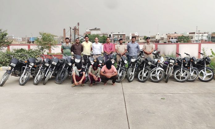 17 Motorcycles Recovered From Accused