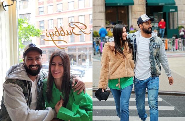 Katrina Kaif and Vicky Kaushal in New York Picture