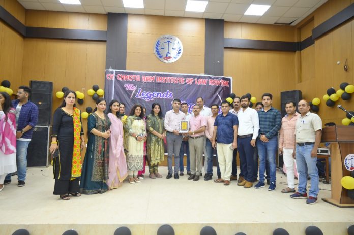 Farewell party at Chhotu Ram Law Institute