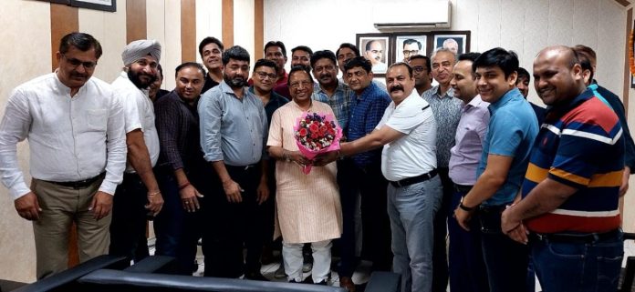 एक्सपोर्टर्स ने आधुनिक फायर स्टेशन की मंजूरी के लिए विधायक विज के प्रयासों की सराहना की