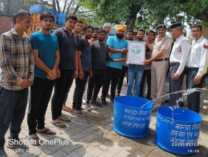 कान्हा गौवंश रक्षा उपचार एवं कल्याण संस्था द्वारा छोटी सी मानवीय पहल