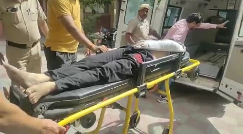 Karnal News/The accused jumped from the second floor of the court