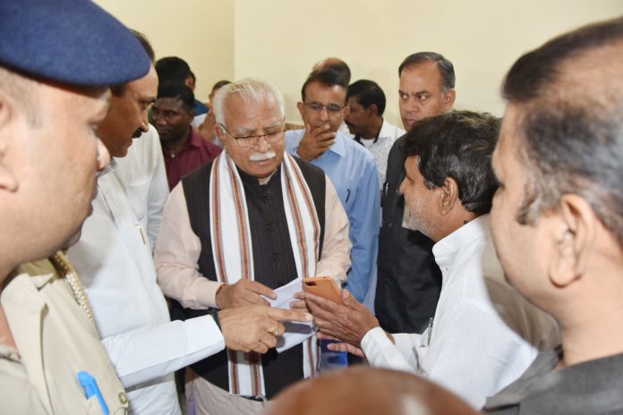 Chief Minister Manohar Lal