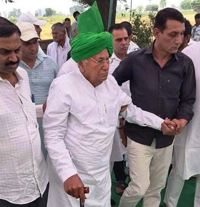 Former Haryana Chief Minister Om Prakash Chautala