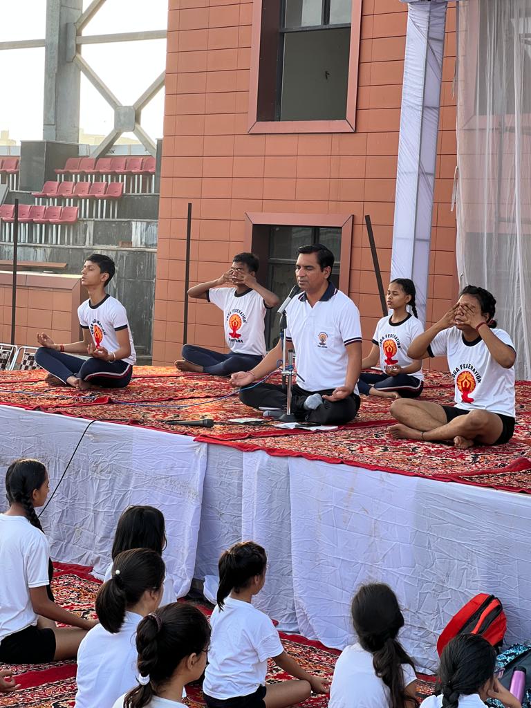 8th International Yoga Day in Ambala