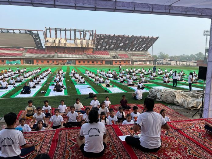 8th International Yoga Day in Ambala