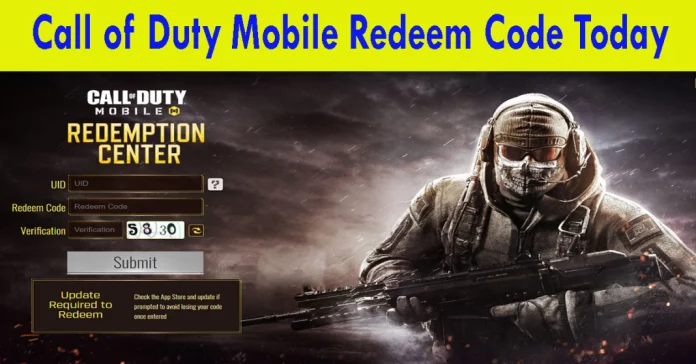 COD Mobile Redeem Code Today 24 July 2022