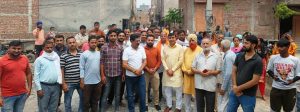 Panipat News/Social worker Harpal Dhanda inaugurated new tube well in Deshraj Colony