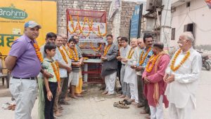 Panipat News/samaj seva sangthan launched 29th water cooler