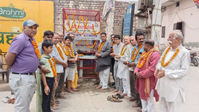 Panipat News/samaj seva sangthan launched 29th water cooler