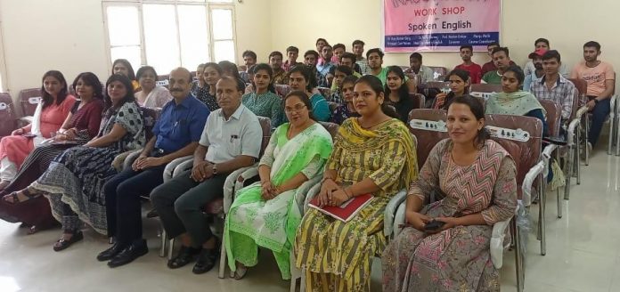 Panipat News/10-day workshop on Spoken English launched in IB PG College