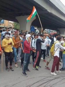 Panipat News/Opposition to Agneepath scheme: Youth demonstrated peacefully