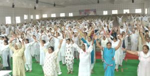 Panipat News/Brahma Kumaris celebrated International Yoga Day at Gyan Mansarovar panipat