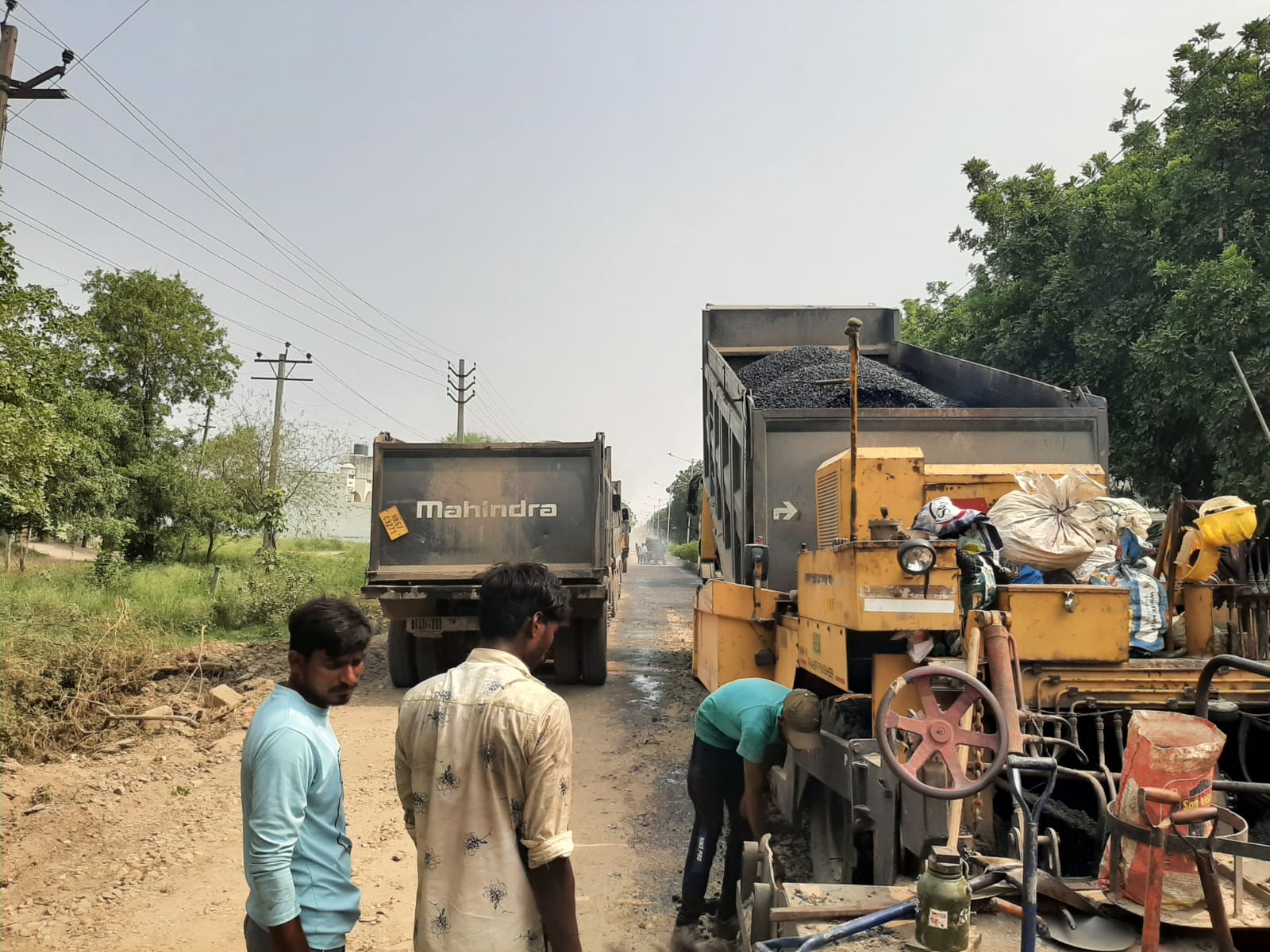 97 lakh will be Spent on the Construction of the Main Road