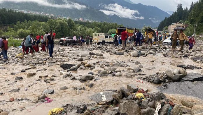 Chandigarh-Manali National Highway Blocked