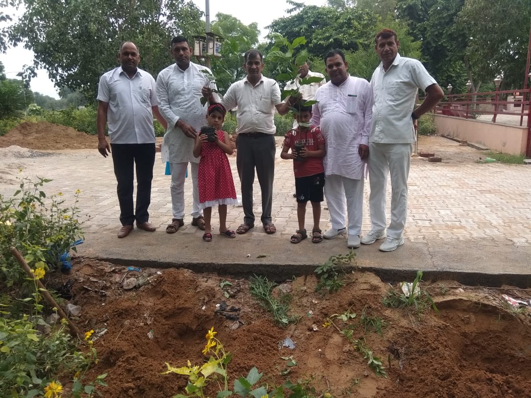 Twin Brother and Sister Planted Sapling on Birthday