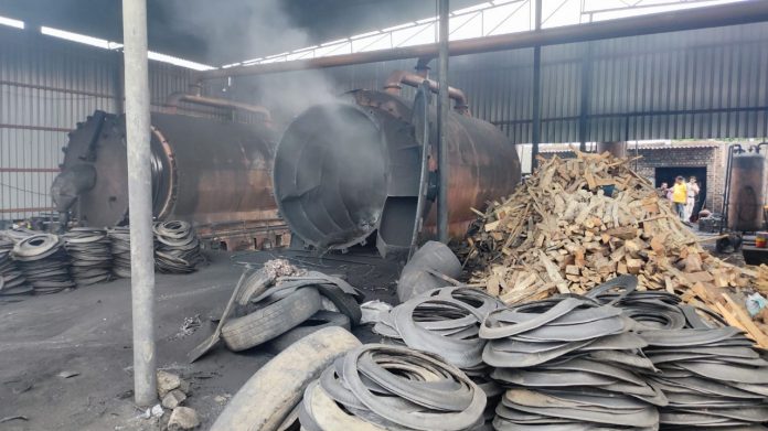 Boiler Burst in Tire Factory