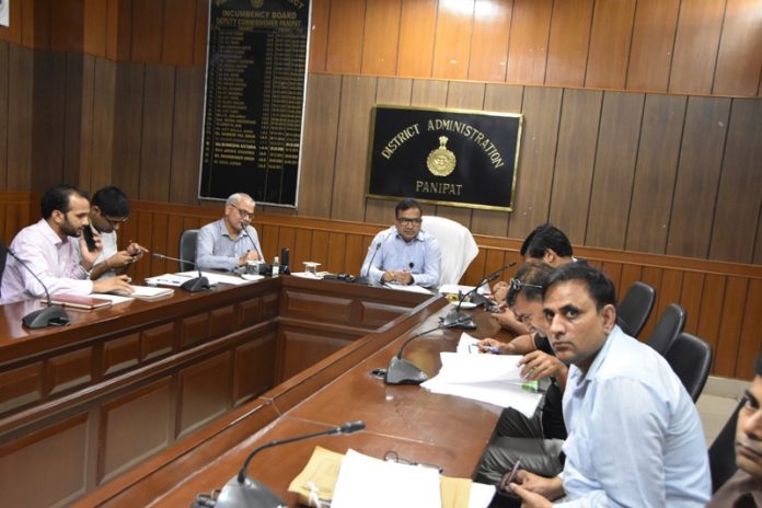 Panipat News/Joint Secretary Government of India took review meeting of the schemes