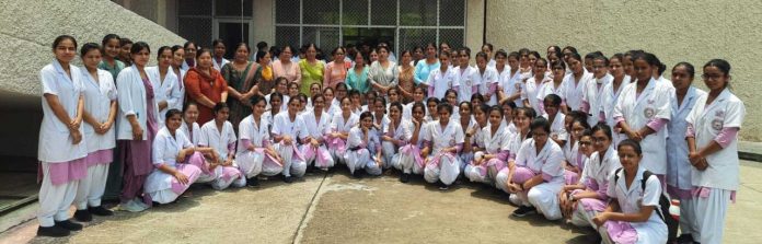 Nursing Students Got a Grand Welcome in the College