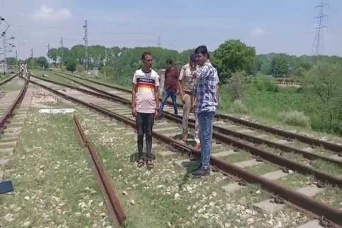 Railway Track of Khedar Power Plant Uprooted