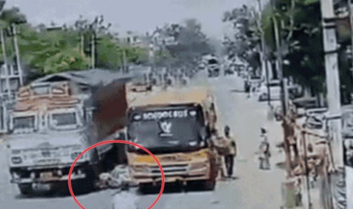 Truck Crushes Teacher Returning from School