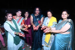 Women enjoy Teej festival till late night