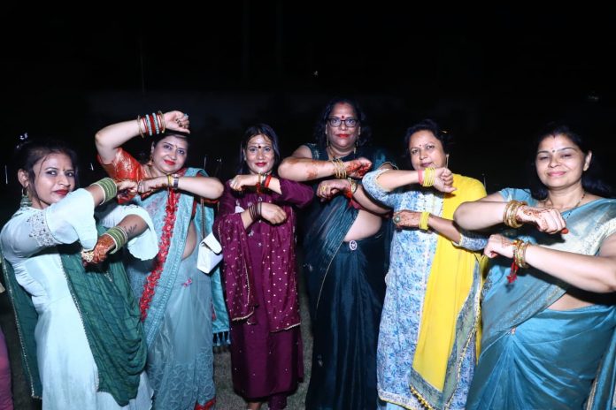 Women enjoy Teej festival till late night