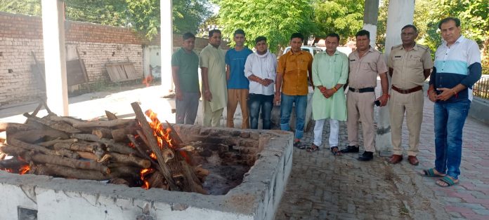 Kaithal News/Jeevan Rakshak Dal Sanstha cremated the 100th unclaimed dead body today