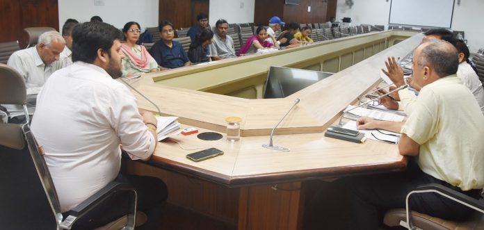 Meeting Held under the Chairmanship of Mayank Bhardwaj