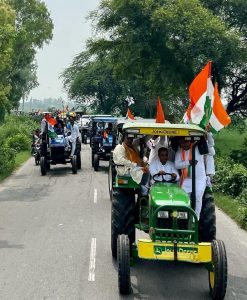 Panipat News/MP Krishnalal Panwar took out tricolor yatra in honor of martyrs