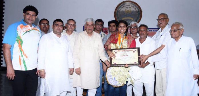 Bronze Medalist Pooja Nandal's grand Welcome